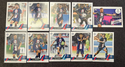 2022-23 Topps UEFA Club Competitions - Paris Saint-Germain Team-Bundle