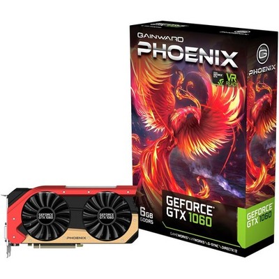 NVIDIA  Grafikkarte Gainward GTX 1060 6GB LED Phoenix