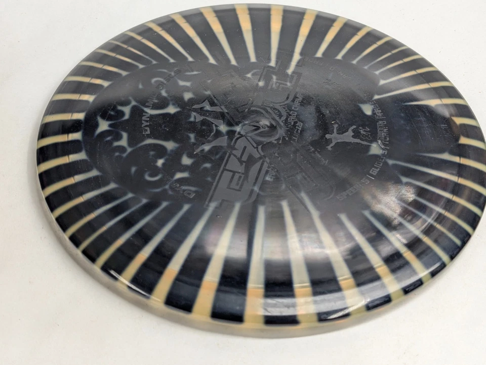 Dynamic Discs X-OUT Lucid Truth 180g Yellow PFN Old Run Midrange Dyed - Image 4 of 4