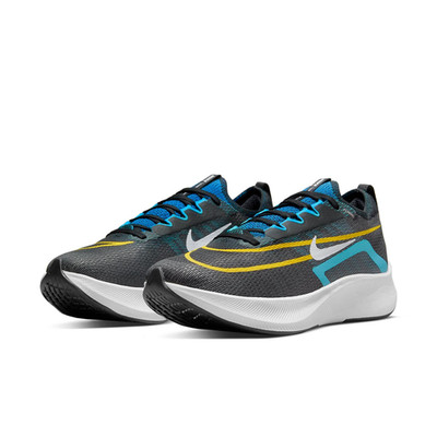 Nike Zoom Fly 4 Black Grey Blue Chlorine Running shoes CT2392-003