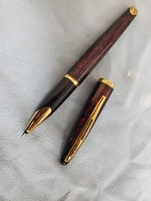 Waterman Carene Red Marble Rollerball Pen