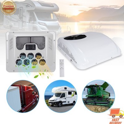 12V RV Air Conditioner Rooftop Electric AC for Caravan Trailer Heating & Cooling