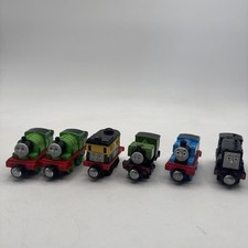 Thomas the Train Lot Of 6 Metal Trains Thomas Diesel Luke Philip Percy Preowned