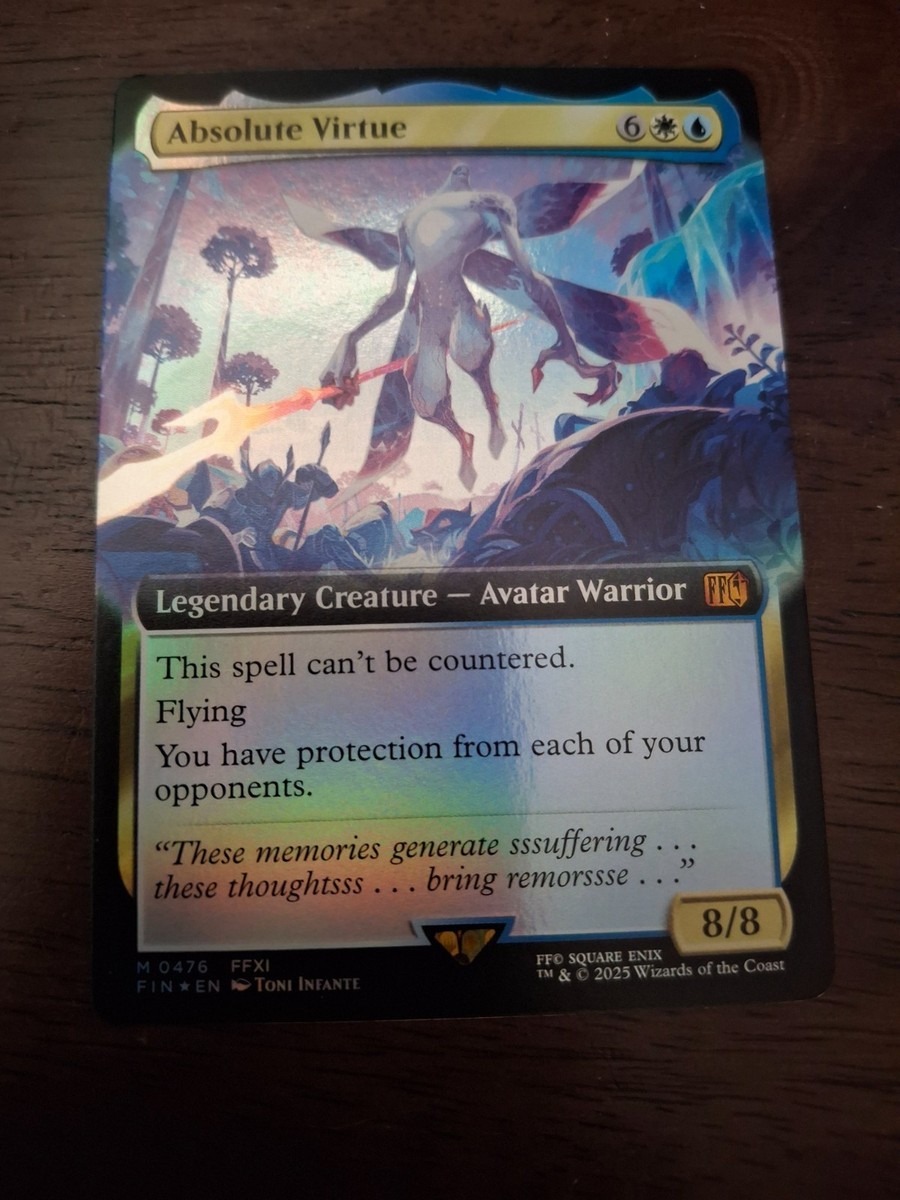 mtg final fantasy absolute virtue Amazon.com: Magic: The Gathering