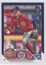 2023 Topps Series 1 Retail Royal Blue Cesar Hernandez César Hernández #244 1u6