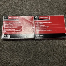 Lot of 2  Ford Motocraft Passenger Compartment FP-70 Filter CV6Z-19N619-A