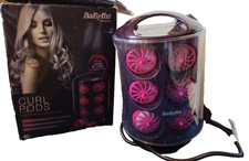 BaByliss Curl Pod-  Heated Hair Rollers Hair Curler Set & Pouch - Curlers curls
