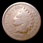 1875 Indian Cent Penny ---- Nice Coin ---- #995I