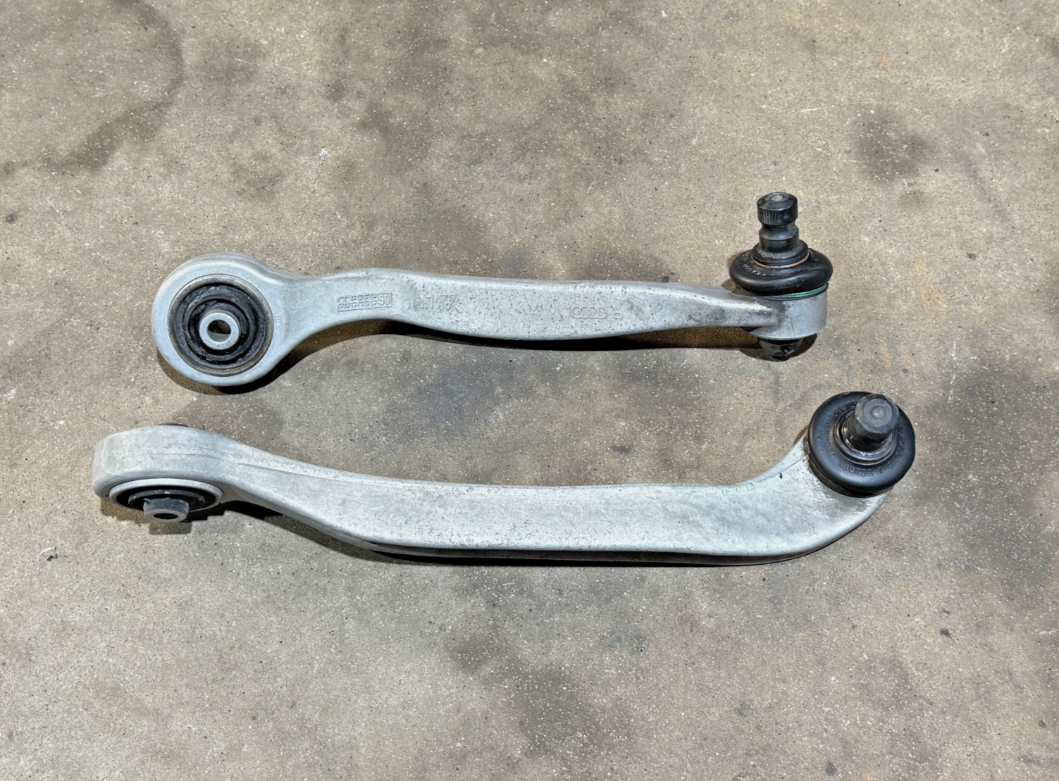 06-12 Bentley Continental Flying Spur Front Right Control Arm Set of 4 PO44 OEM