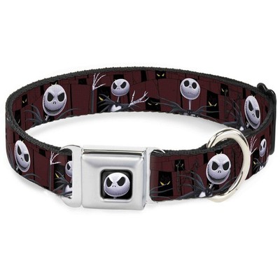 Dog Collar DYAI-Jack Expression6 Full Color Nightmare Before Christmas 3-Jack Po