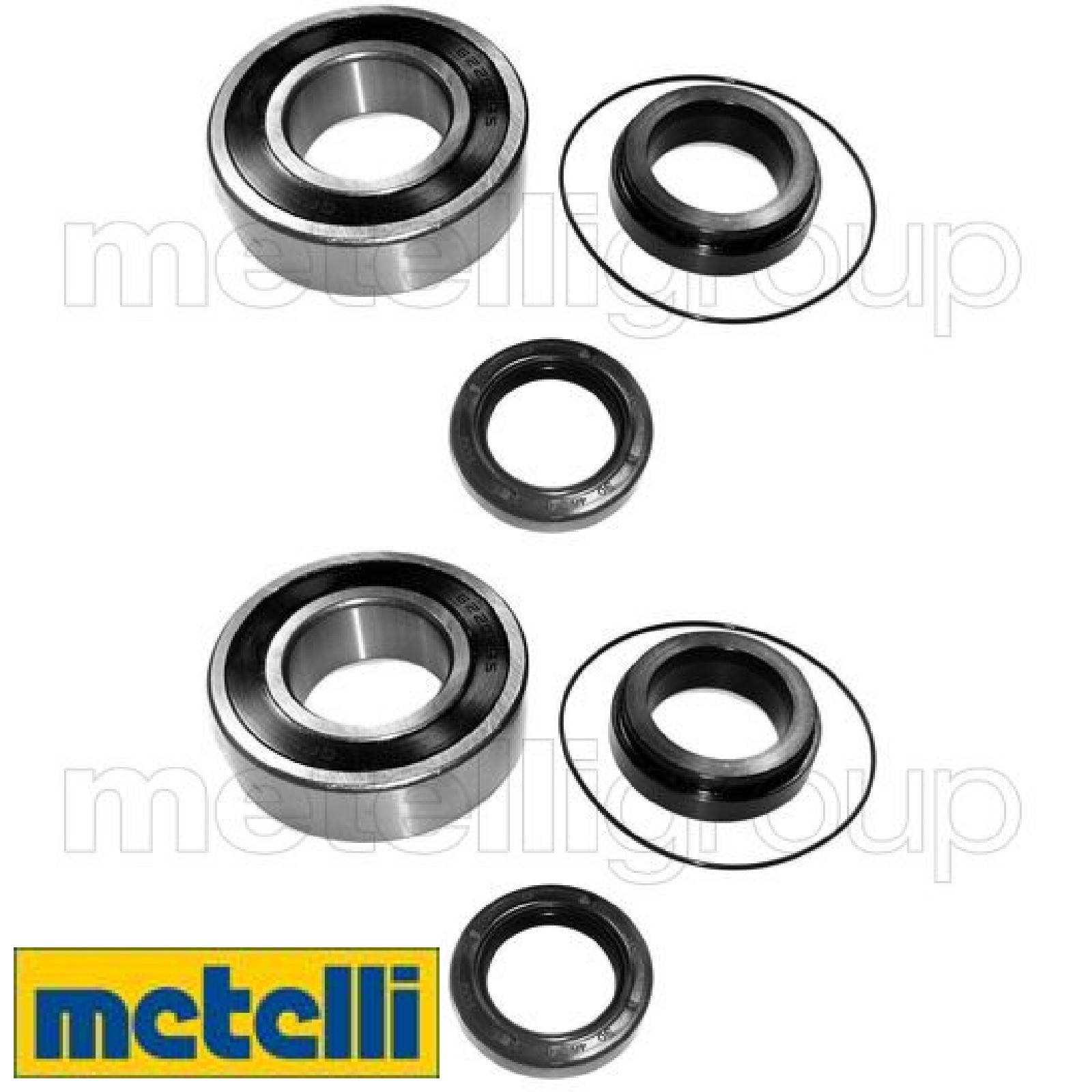 2x Radlagersatz metelli 19-2551 2 Radlager Satz links rechts Hinterachse