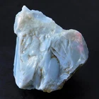 114.10 Cts Natural Australian Blue Opal Rough Specimen Facet Loose Gemstone"