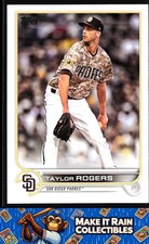 Taylor Rogers 2022 Topps Update #US303 San Diego Padres Baseball