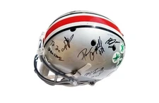 2014 Ohio State Buckeyes team signed helmet W/Certificate (1) autographed
