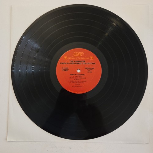 "Simon & Garfunkel THE COMPLETE COLLECTION 5 LP's Set Lot 1980's Columbia Rare - Foto 8 di 22