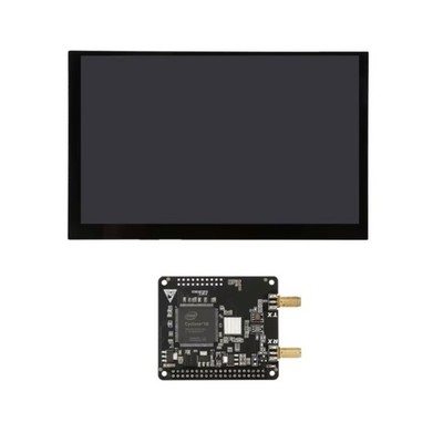 Radioberry V2.0 SDR Radio Card AD9866+10CL016 w/ 7'' Capacitive Touch Screen
