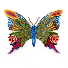 Patricia Govezensky- Original Painting on Cutout Steel "Butterfly "