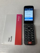 Lively Jitterbug Flip2 Flip Cell Phone- Manual Users Guide TESTED-EXCELLENT COND