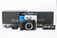 MINT w/Box MINOLTA -7 Alpha 7 Limited Edition 35mm Film Camera Body JAPAN