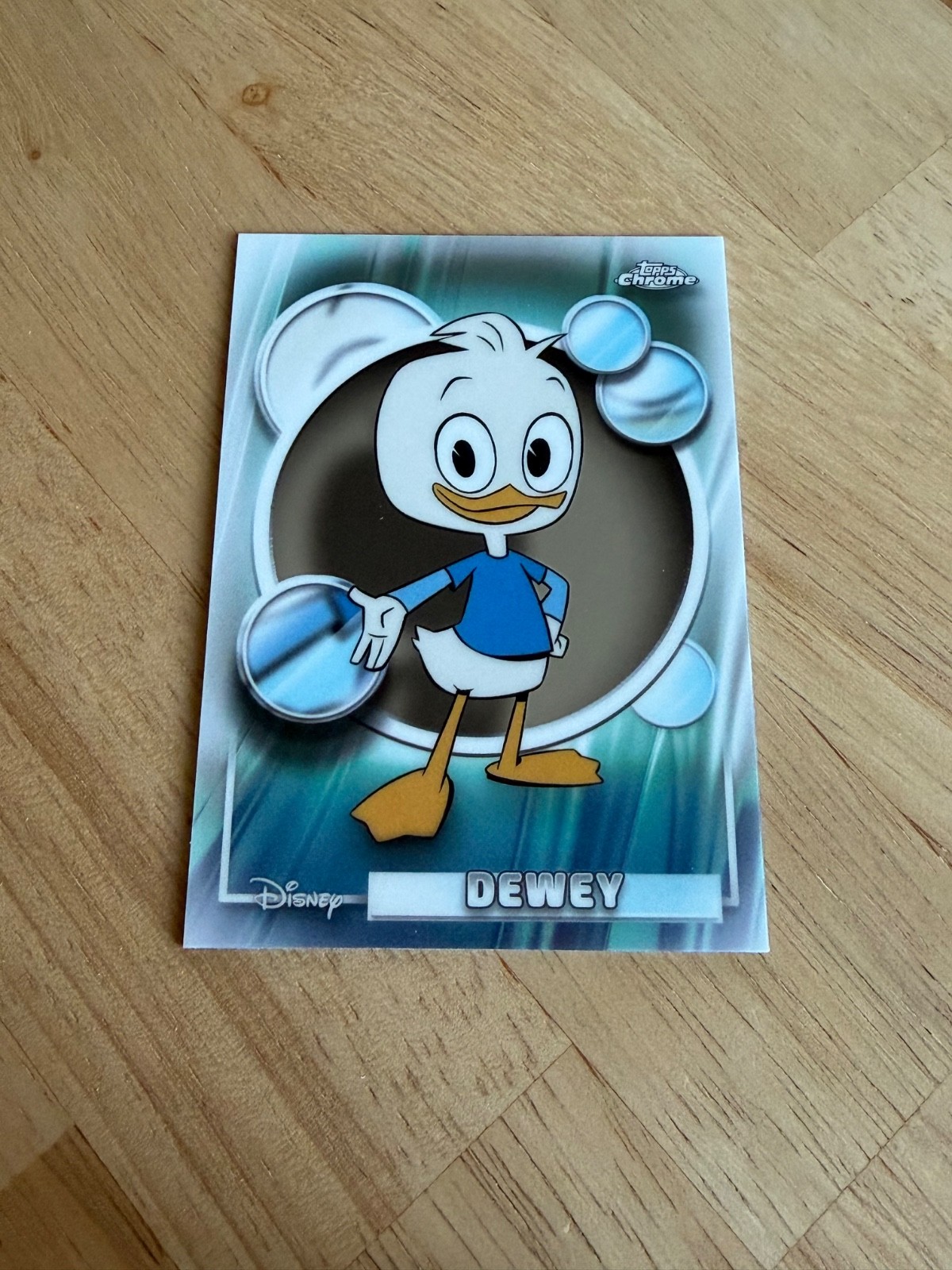 2026 Topps Chrome Disney DEWEY 120 Base Chrome