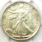 1917-D Walking Liberty Half Dollar Reverse 50C - PCGS Uncirculated Detail UNC MS