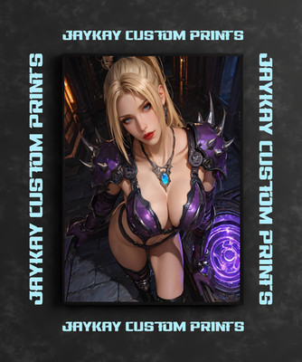 Ninja Gaiden Rachel Video Game Poster Print - No Frame