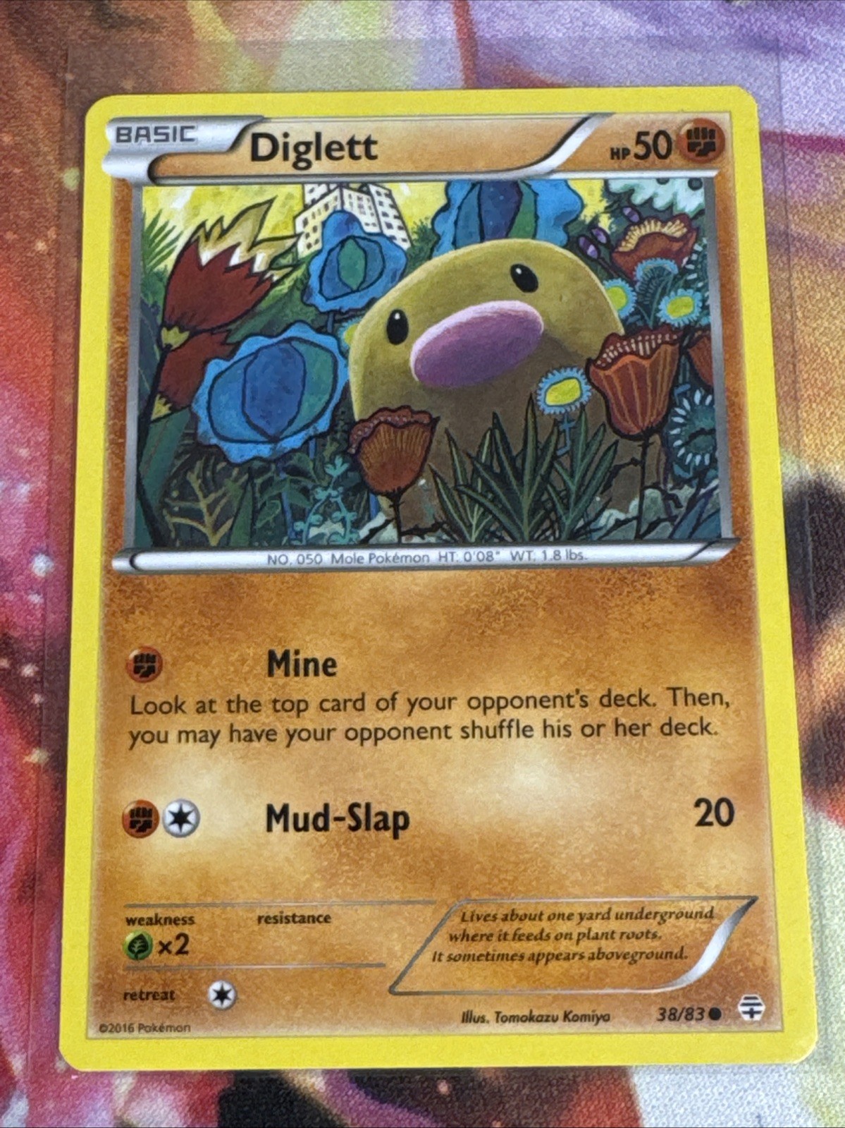 Diglett 38/83 Common Generations Pokemon Near mint