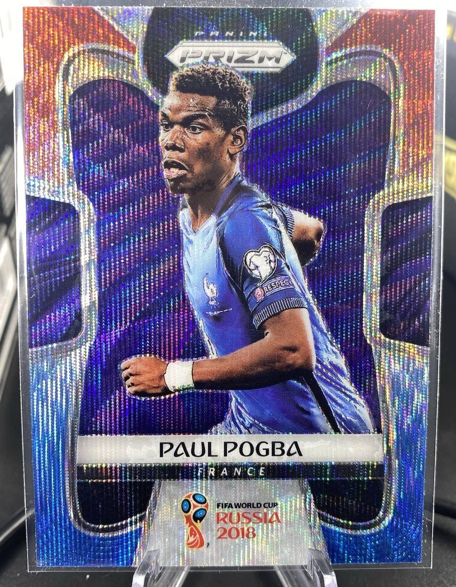25+ Panini Prizm World Cup Paul Pogba #74 Trading Card 2018 for