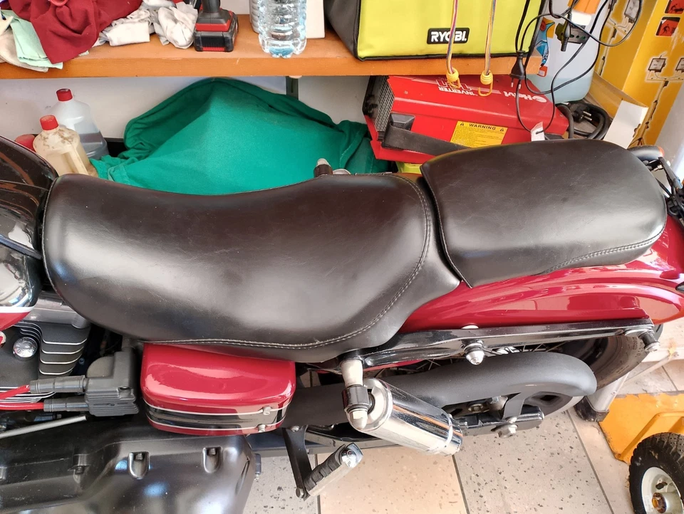 LE PERA  Sella + Sellino passeggero Bare Bones  DYNA Harley Davidson 06-2017 - Immagine 2 di 4