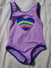 mini boden girls 5-6 Swimsuit Heart Design