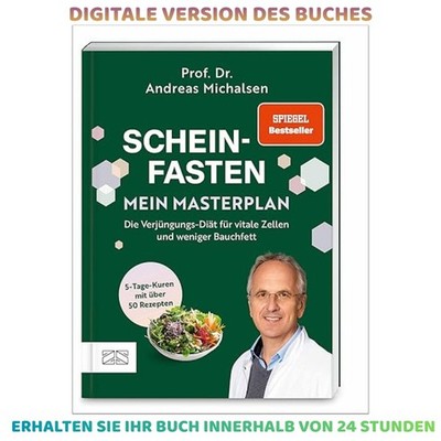 Scheinfasten   mein Masterplan: Die Verjüngungs-Diät für, Prof. Dr. Andreas Mich