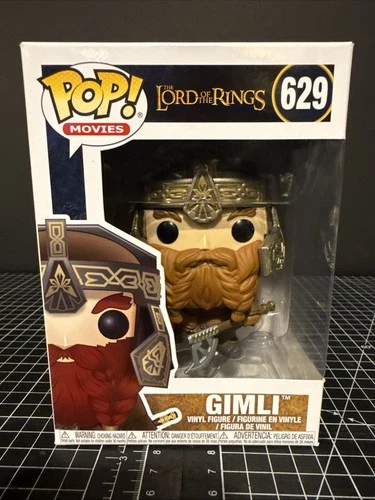 Funko Pop! The Lord of the Rings Gimli #629 w/ Protector
