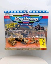 Galoob Micro Machines Military Patriot Patrol #10 nuovo con scatola Freedom Force 