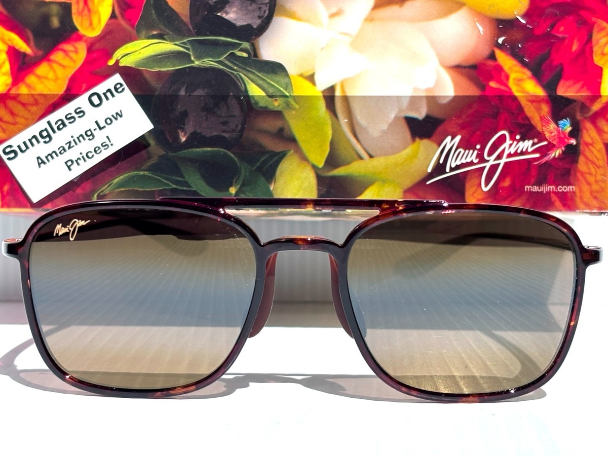 Maui Jim KEOKEA Brown Tortoise POLARIZED HCL Bronze Lens Sunglass