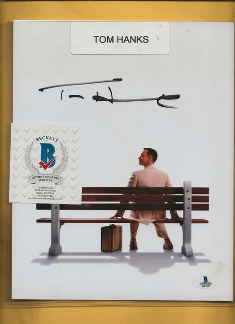 2016 Leaf POP Century 8X10 Tom Hanks signiert AUTO Beckett BGS