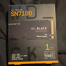 Western Digital WD_BLACK SN7100 1TB M.2 2280 NVMe PCIe Gen4 SSD 7250MB/s