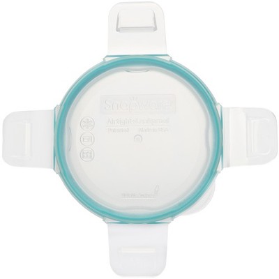 Snapware 7202R Clear Total Solutions Lid with Teal Blue Gasket