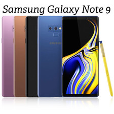Samsung Galaxy Note 9 - 128GB, unlocked, Pristine Condition, ALL COLOURS