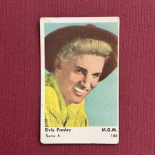 1958 Collectible Authentic Movie Star Trading card Serie A ELVIS PRESLEY #188