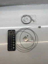 Stainless Steel 5/64 Aircraft Cable Kit  8’ Adjustable Length  ( 2 Packs)