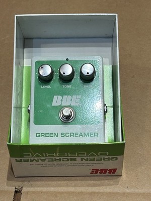 BBE Sound Green Screamer Overdrive Rare Guitar Effect Pedal (read Description)