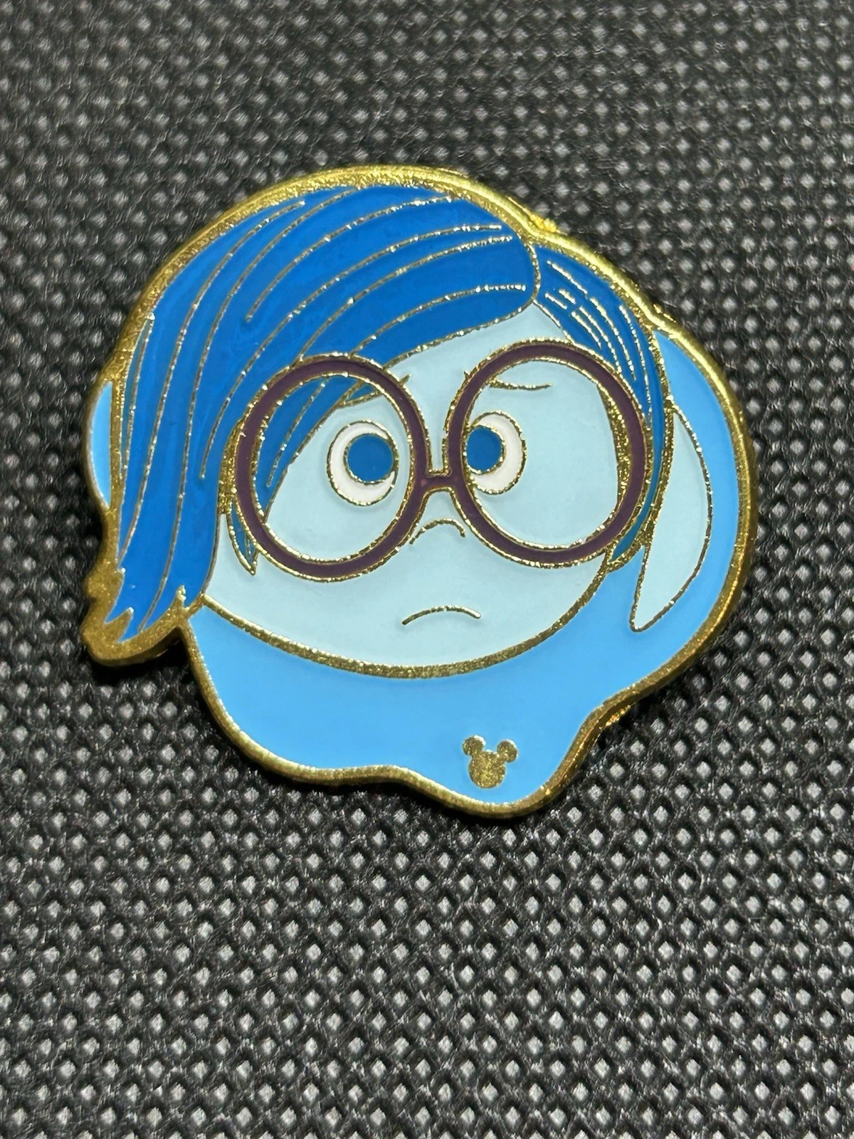 Disney Trading Pin - Sadness -HKDL Hidden Mickey Color Palette - Inside Out
