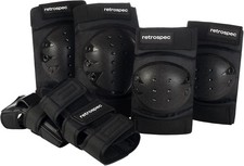 Knee Pads, Elbow Pads Wrist Guards for Men, Women Kids - Protective Gear for