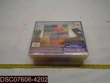 Really Useful Box 16 x 0.14 Litre Plastic Storage Box Organiser Clear & Assorted