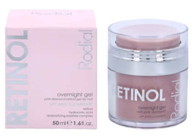 Rodial Retinol Overnight Gel -Peptid-Komplex mit Niacinamid und Vitamin C 50 ml