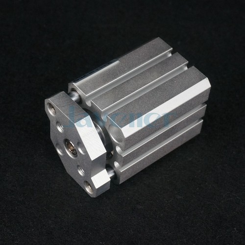 Bore 25mm Stroke 20mm Guide Rod CDQMB25-20 With Magnet Compact Cylinder - Picture 3 of 7