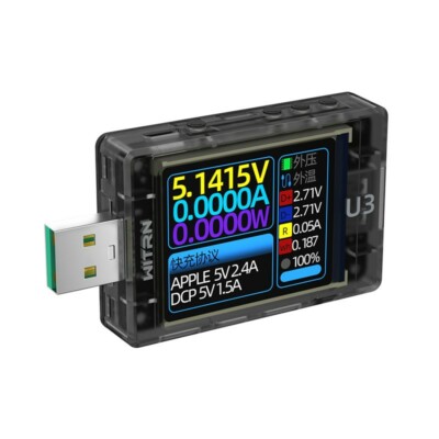 WITRN U3 Standard Version Voltage Current Meter USB Tester For Fast Charge os67