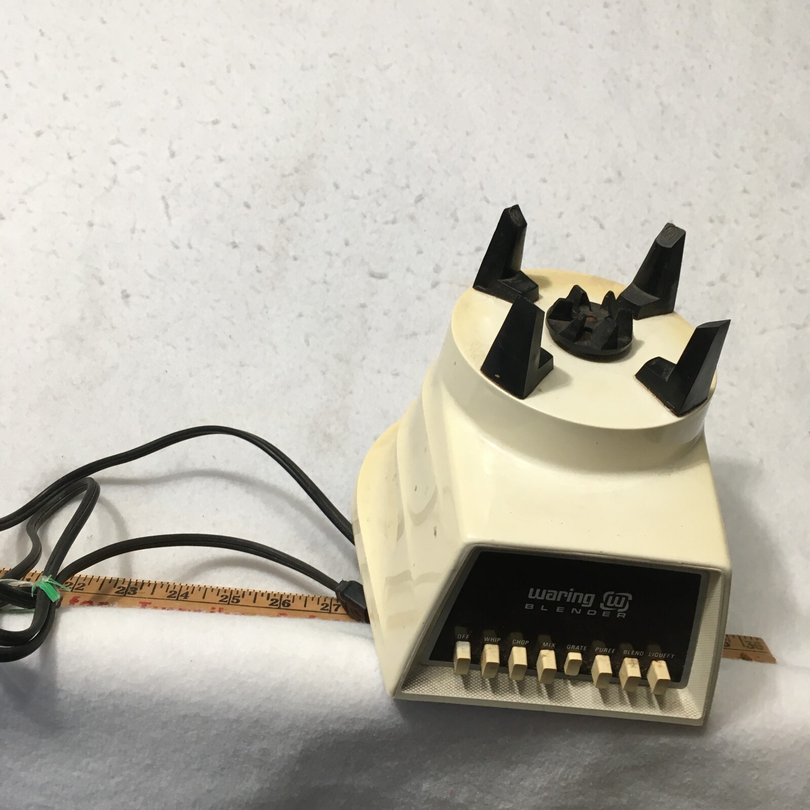 Vintage Waring Blender SP-8  Model 11-094  beige yellow 700 