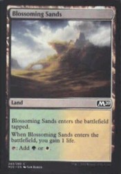 Blossoming Sands 243/280 Core Set 2020 MTG Common Land