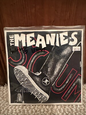 The Meanies - Scum White Vinyl 7  Sympathy For The Record Industry 